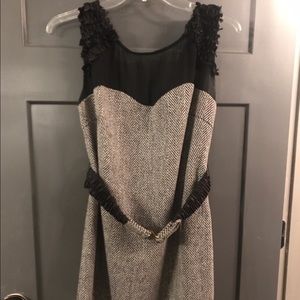 Dress with belt